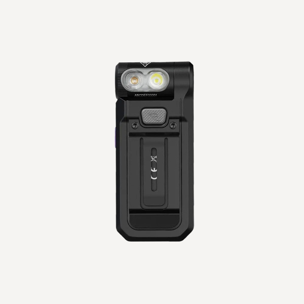 Фонарь клипса Fenix SW05R-UV 150 Lumen (Черный, свет Белый/УФ365нм)